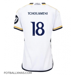 Real Madrid Aurelien Tchouameni #18 Hjemmedrakt Dame 2023-24 Kortermet