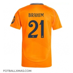 Real Madrid Brahim Diaz #21 Bortedrakt 2024-25 Kortermet