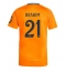 Real Madrid Brahim Diaz #21 Bortedrakt 2024-25 Kortermet