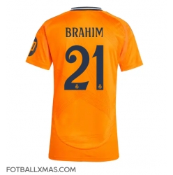 Real Madrid Brahim Diaz #21 Bortedrakt Dame 2024-25 Kortermet