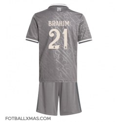 Real Madrid Brahim Diaz #21 Tredjedraktsett Barn 2024-25 Kortermet (+ Korte bukser)