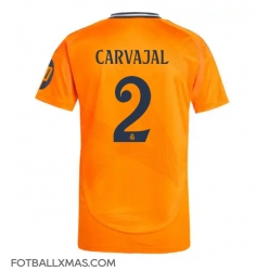 Real Madrid Daniel Carvajal #2 Bortedrakt 2024-25 Kortermet