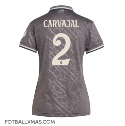 Real Madrid Daniel Carvajal #2 Tredjedrakt Dame 2024-25 Kortermet