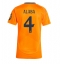 Real Madrid David Alaba #4 Bortedrakt Dame 2024-25 Kortermet