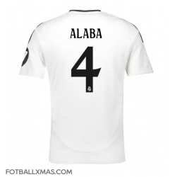 Real Madrid David Alaba #4 Hjemmedrakt 2024-25 Kortermet