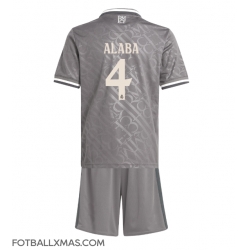 Real Madrid David Alaba #4 Tredjedraktsett Barn 2024-25 Kortermet (+ Korte bukser)