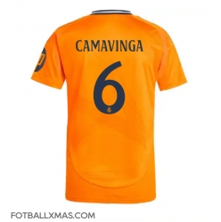 Real Madrid Eduardo Camavinga #6 Bortedrakt 2024-25 Kortermet