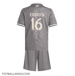 Real Madrid Endrick #16 Tredjedraktsett Barn 2024-25 Kortermet (+ Korte bukser)