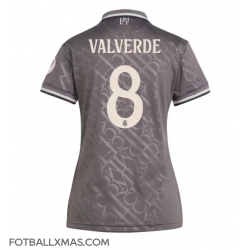 Real Madrid Federico Valverde #8 Tredjedrakt Dame 2024-25 Kortermet