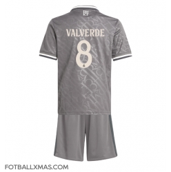 Real Madrid Federico Valverde #8 Tredjedraktsett Barn 2024-25 Kortermet (+ Korte bukser)