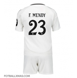 Real Madrid Ferland Mendy #23 Hjemmedraktsett Barn 2024-25 Kortermet (+ Korte bukser)