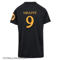 Real Madrid Kylian Mbappe #9 Tredjedrakt Dame 2023-24 Kortermet