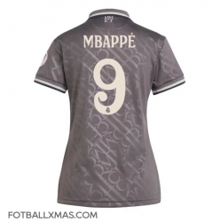 Real Madrid Kylian Mbappe #9 Tredjedrakt Dame 2024-25 Kortermet