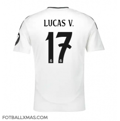 Real Madrid Lucas Vazquez #17 Hjemmedrakt 2024-25 Kortermet