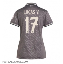 Real Madrid Lucas Vazquez #17 Tredjedrakt Dame 2024-25 Kortermet