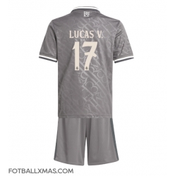 Real Madrid Lucas Vazquez #17 Tredjedraktsett Barn 2024-25 Kortermet (+ Korte bukser)