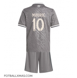 Real Madrid Luka Modric #10 Tredjedraktsett Barn 2024-25 Kortermet (+ Korte bukser)