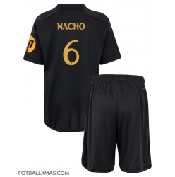 Real Madrid Nacho Fernandez #6 Tredjedraktsett Barn 2023-24 Kortermet (+ Korte bukser)