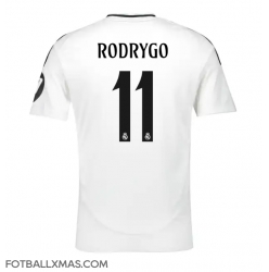 Real Madrid Rodrygo Goes #11 Hjemmedrakt 2024-25 Kortermet