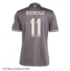 Real Madrid Rodrygo Goes #11 Tredjedrakt 2024-25 Kortermet