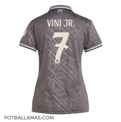 Real Madrid Vinicius Junior #7 Tredjedrakt Dame 2024-25 Kortermet