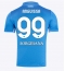 SSC Napoli Frank Anguissa #99 Hjemmedrakt 2024-25 Kortermet