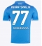 SSC Napoli Khvicha Kvaratskhelia #77 Hjemmedrakt 2024-25 Kortermet