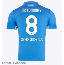 SSC Napoli Scott McTominay #8 Hjemmedrakt 2024-25 Kortermet