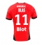 Stade Rennais Ludovic Blas #11 Hjemmedrakt 2024-25 Kortermet