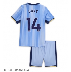 Tottenham Hotspur Archie Gray #14 Bortedraktsett Barn 2024-25 Kortermet (+ Korte bukser)