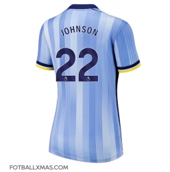 Tottenham Hotspur Brennan Johnson #22 Bortedrakt Dame 2024-25 Kortermet