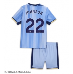 Tottenham Hotspur Brennan Johnson #22 Bortedraktsett Barn 2024-25 Kortermet (+ Korte bukser)