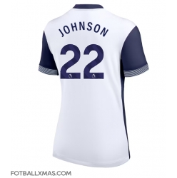 Tottenham Hotspur Brennan Johnson #22 Hjemmedrakt Dame 2024-25 Kortermet