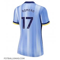 Tottenham Hotspur Cristian Romero #17 Bortedrakt Dame 2024-25 Kortermet