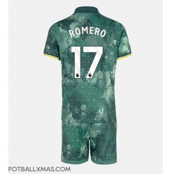 Tottenham Hotspur Cristian Romero #17 Tredjedraktsett Barn 2024-25 Kortermet (+ Korte bukser)