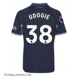 Tottenham Hotspur Destiny Udogie #38 Bortedrakt 2023-24 Kortermet