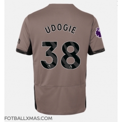 Tottenham Hotspur Destiny Udogie #38 Tredjedrakt 2023-24 Kortermet