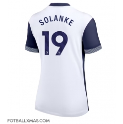 Tottenham Hotspur Dominic Solanke #19 Hjemmedrakt Dame 2024-25 Kortermet