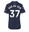 Tottenham Hotspur Micky van de Ven #37 Bortedrakt Dame 2023-24 Kortermet