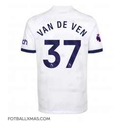 Tottenham Hotspur Micky van de Ven #37 Hjemmedrakt 2023-24 Kortermet