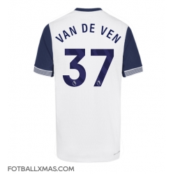 Tottenham Hotspur Micky van de Ven #37 Hjemmedrakt 2024-25 Kortermet