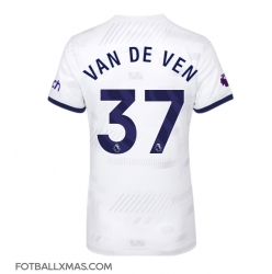 Tottenham Hotspur Micky van de Ven #37 Hjemmedrakt Dame 2023-24 Kortermet