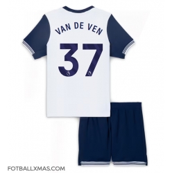 Tottenham Hotspur Micky van de Ven #37 Hjemmedraktsett Barn 2024-25 Kortermet (+ Korte bukser)