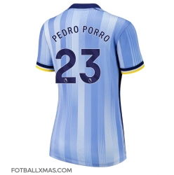 Tottenham Hotspur Pedro Porro #23 Bortedrakt Dame 2024-25 Kortermet