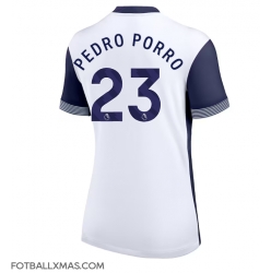 Tottenham Hotspur Pedro Porro #23 Hjemmedrakt Dame 2024-25 Kortermet