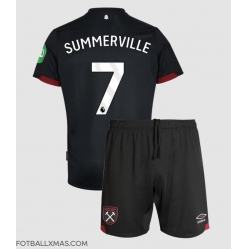 West Ham United Crysencio Summerville #7 Bortedraktsett Barn 2024-25 Kortermet (+ Korte bukser)