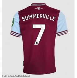 West Ham United Crysencio Summerville #7 Hjemmedrakt 2024-25 Kortermet