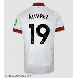 West Ham United Edson Alvarez #19 Tredjedrakt 2024-25 Kortermet