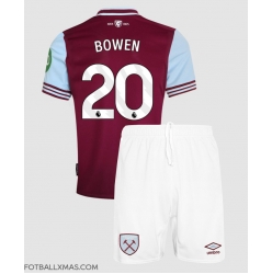 West Ham United Jarrod Bowen #20 Hjemmedraktsett Barn 2024-25 Kortermet (+ Korte bukser)