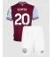 West Ham United Jarrod Bowen #20 Hjemmedraktsett Barn 2024-25 Kortermet (+ Korte bukser)